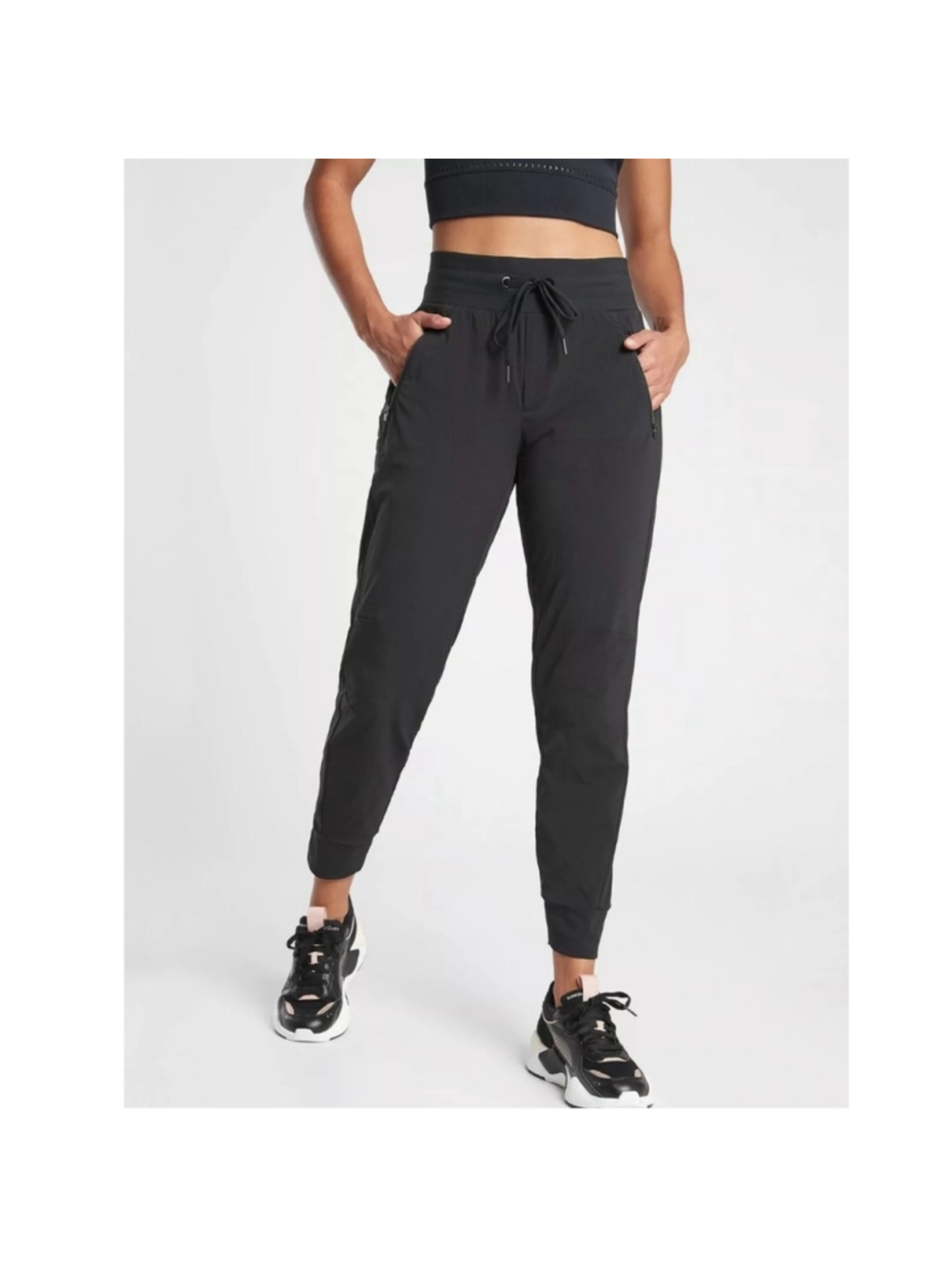 Athleta Trekkie North Joggers Black Size 0